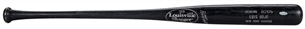 1998 Luis Sojo New York Yankees Game Used Louisville Slugger R205 Model Bat - World Series Champions Season! (PSA/DNA GU 8 & Steiner)